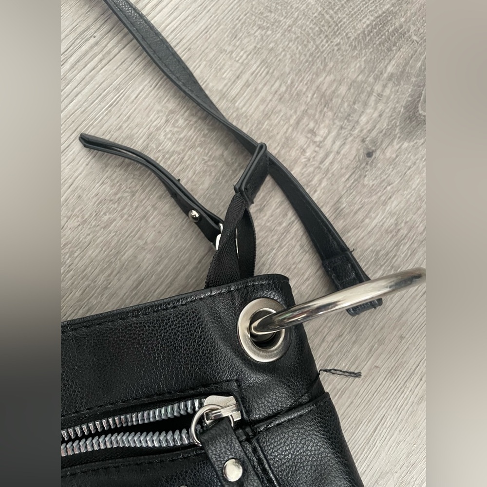 Bold Elements Small Elegant Black Rhinestone Cros… - image 3